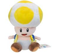 Peluche Super Mario Toad 17 cm - Jaune Jaune G