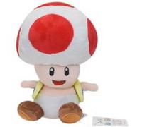 Peluche Super Mario Toad 17 cm - Rouge Rouge