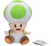 Peluche Super Mario Toad 17 cm - Vert Vert
