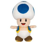 Peluche Super Mario - Toad Bleu 20 cm Bleu G