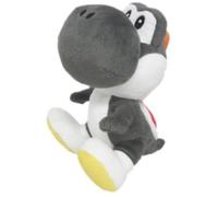 Peluche Super Mario Yoshi 17 cm Noir