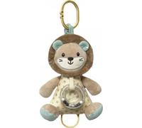 Peluche suspendue avec mélodie et hochet Lion, 18 cm - beige