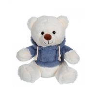 Peluche - sweat friends color ours bleu gris - 22 cm gris TU