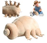 Peluche tardigrade - animal océan, ours d’eau Kawaii, cadeau | avec une texture de tissu ultra douce, une charmante figurine de collection d'inspiration marine, un partenaire de voyage co