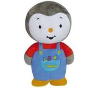 Peluche - JEMINI - T'CHOUPI - 25cm - Mixte - Bleu, rouge, jaune, blanc et gris
