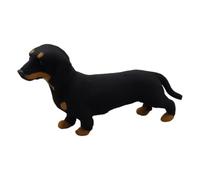 Peluche teckel, mignon, réaliste, amusante, décoration pour la maison