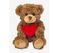 Peluche Teddy avec c 1/2 ur 20 cm Teddy Hermann marron TU