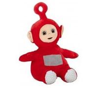 Peluche teletubbies rouge po 25 cm - set doudou enfant et 1 carte tigre
