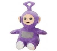 Peluche teletubbies tinky winky 33 cm - set doudou enfant + 1 carte tigre