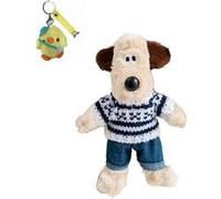 Peluche Tête de Chien et Goserda® Porte-clés Poulet Pull Blanc 15cm Blanc G