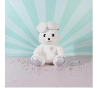 Peluche Animée Lapin "Kawaii" 30cm Blanc Blanc G
