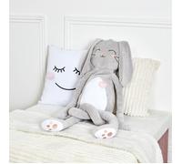 Peluche - THE CONCEPT FACTORY - Kawaii - Longues Pattes à Nouer - Gris