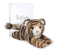 Peluche Tigre Bengaly Terre Sauvage - 25 cm Marron G