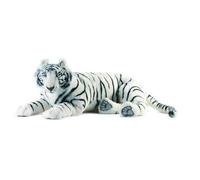 Peluche Tigre Blanc Couché 100 Cm Anima