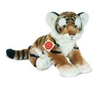 Peluche tigre brun assis 32 cm Brun G