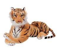 Peluche - Tigre brun - Grande taille 45cm - Lavable à 30°C - Réaliste - Très jolie - 100% polyester