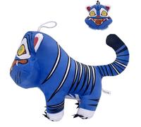 Peluche Tigre Chasseurs de Démons Adorables Peluches À Collectionner pour Garçons Et Filles Cadeaux d'anniversaire Et Décorations de Bureau pour Halloween Style D