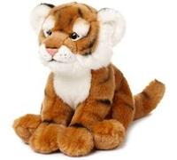 Peluche Tigre De 23 Cm Marron Blanc