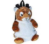 Peluche Tigre En Forme Du Sac À Dos De 36 Cm Marron Blanc