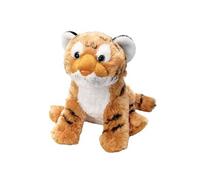 Wild Republic - Peluche Cuddlekins tigre junior 30 cm orange/blanc