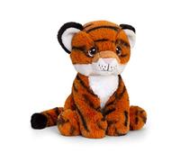 Keel Toys Peluche Tigre Keeleco éco-responsable 18 cm