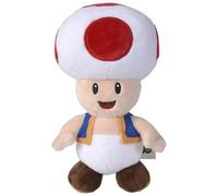 Simba Peluche Toad 20 cm Douce Microfibre Multicolore – Licence officielle