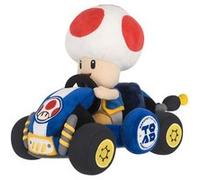 Peluche Toga Nintendo Together+ Mario Kart World Toad 27 cm Multicolore