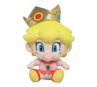 Peluche - TOGETHER PLUS - Baby Peach - 18 cm - Sous licence officielle Nintendo - Multicolore