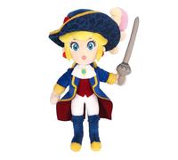 Peluche - TOGETHER PLUS - Princess Peach - 26 cm - Sous licence officielle Nintendo - Multicolore