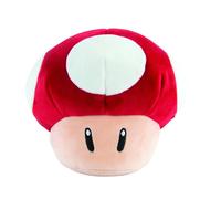 TOMY Club Mocchi Mocchi Super Mario Champignon Junior Jouet en Peluche de 15 cm - Jouets Super Mario à Collectionner pour Les 3 Ans et Plus