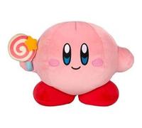 Club Mocchi Mocchi - Kirby Plushies - Kirby avec Invincible Candy Plushie - Squishy Kirby Toys - Jouets en peluche à collectionner et mignons animaux en peluche et chaussettes pour enfants - 38 cm