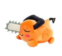 TOMY Peluche Chainsaw Man Suya Suya Pochita Mocchi-Mocchi 20 cm