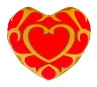 The Legend Of Zelda - Peluche Mocchi-Mocchi Heart Container 37 Cm