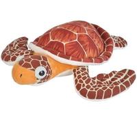 Peluche Tortue Caouanne De 20 Cm Marron