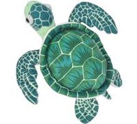 peluche Tortue de mer Cuddlekins de 20 cm vert Wild Republic Vert G