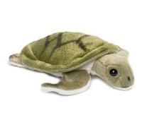 Peluche Tortue De Mer De 18 Cm Vert Blanc