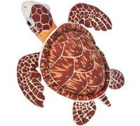 Peluche Tortue De Mer De 20 Cm Marron
