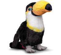 Tobar ANIMIGOS World of Nature Toucan Plush Toy, Noir