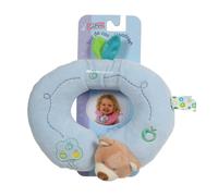 Peluche - tour de cou pomme ours - 24 cm bleu TU