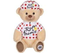 Peluche Tour de France Ours maillot à pois 24 cm Multicolore G