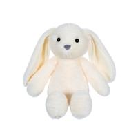Peluche Lapin Trendy Bunny - GIPSY TOYS - Creme, 28 cm