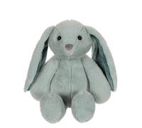Peluche Lapin Trendy Bunny - GIPSY TOYS - Vert d'Eau, 28 cm