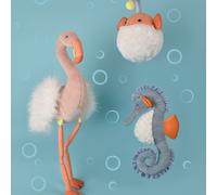 Peluche TRESORS MARINS Flamant rose (50 cm)