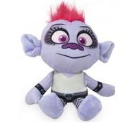 Peluche trolls world tour reine barb 30 cm - dessin anime - doudou licence - enfant
