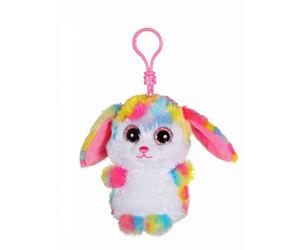 Peluche - Troody - Porte-clés Brilloo Friends Lapin 9 Cm Rose TU