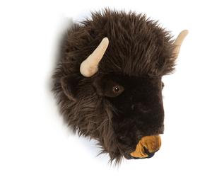 Peluche trophée Buffle Alex collection Savane