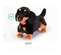 Peluche trudi chien basset Leo Multicolore G