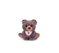 Trudi Ours en Peluche, Cadeau d'anniversaire, Noël et Saint Valentin | 16x15x15cm Taille XS | Bussini | modèle 18192