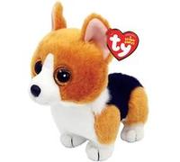 Peluche Ty Beanie Babies Small Colin Le Chien Marron G