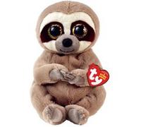 Peluche TY Beanie Babies Small Silas Le Paresseux Marron Marron